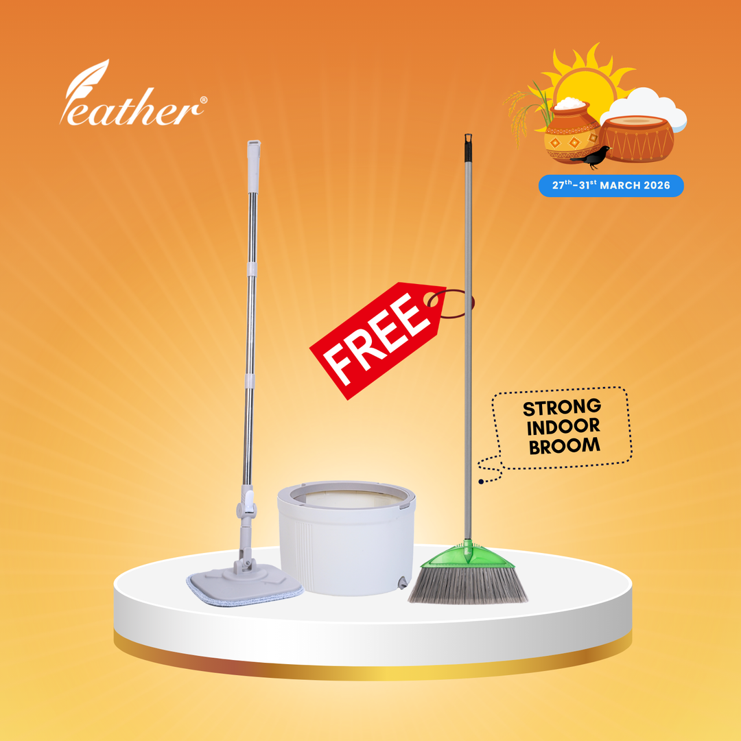 Tornado Spin Mop + FREE Broom