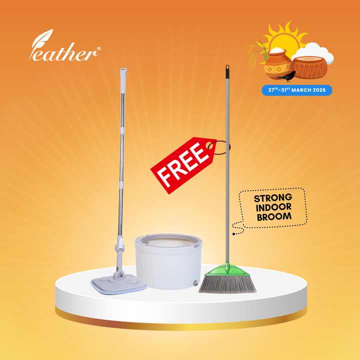 Tornado Spin Mop + FREE Broom