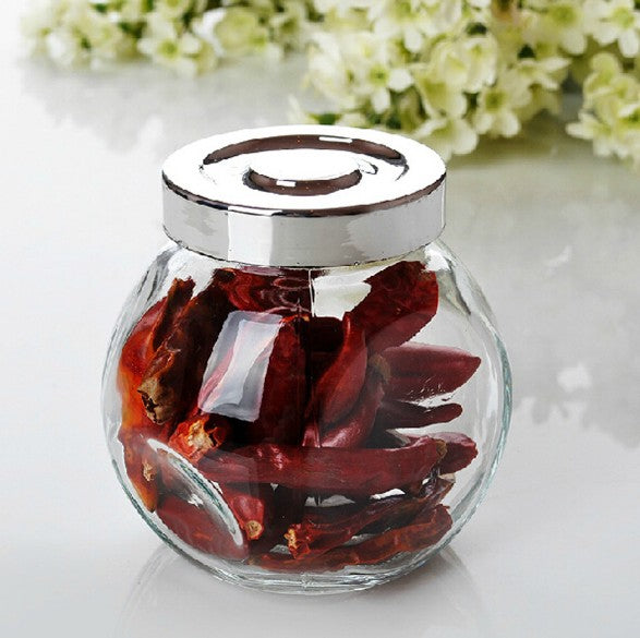 Air Tight Glass Spice Jar