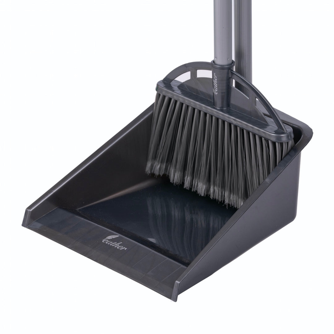 Dustpan and Broom with Short Handle