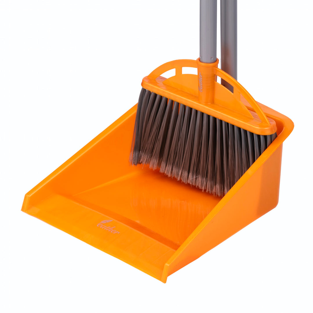 Dustpan and Broom with Short Handle