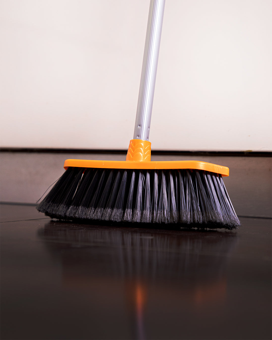 Flat Indoor Broom with Handle