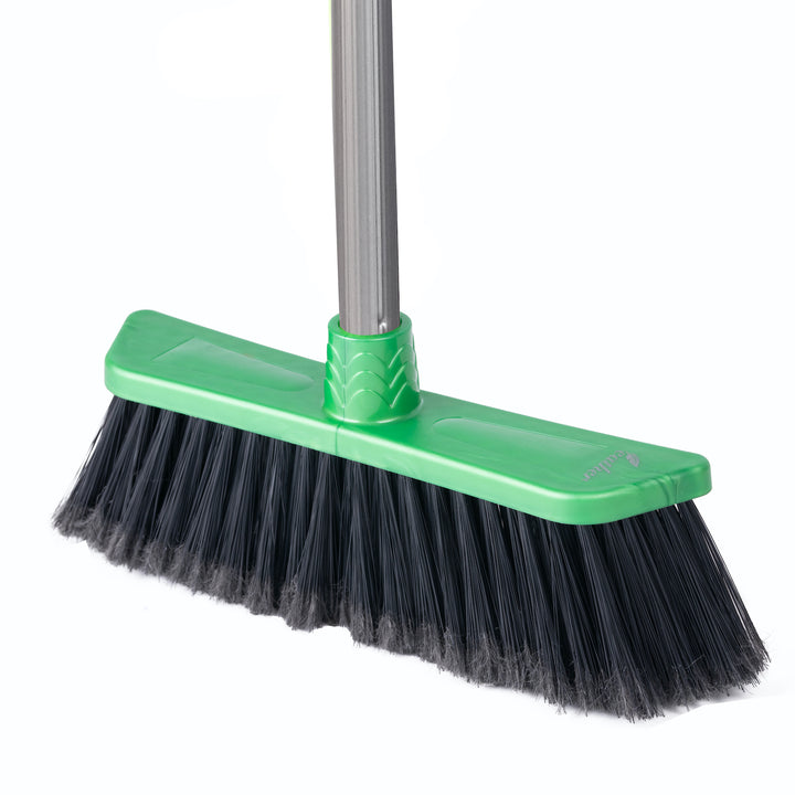 Flat Indoor Broom with Handle