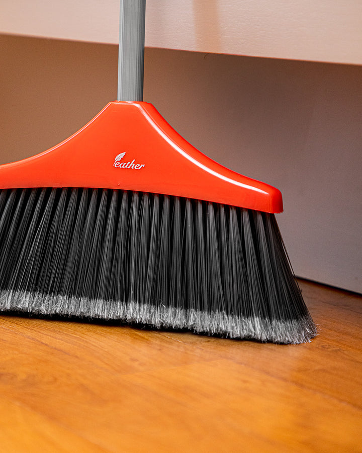 Curved Indoor Broom with Handle