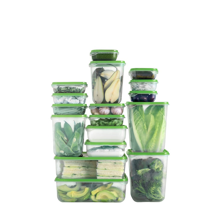 Transparent Container Set 17 Pcs