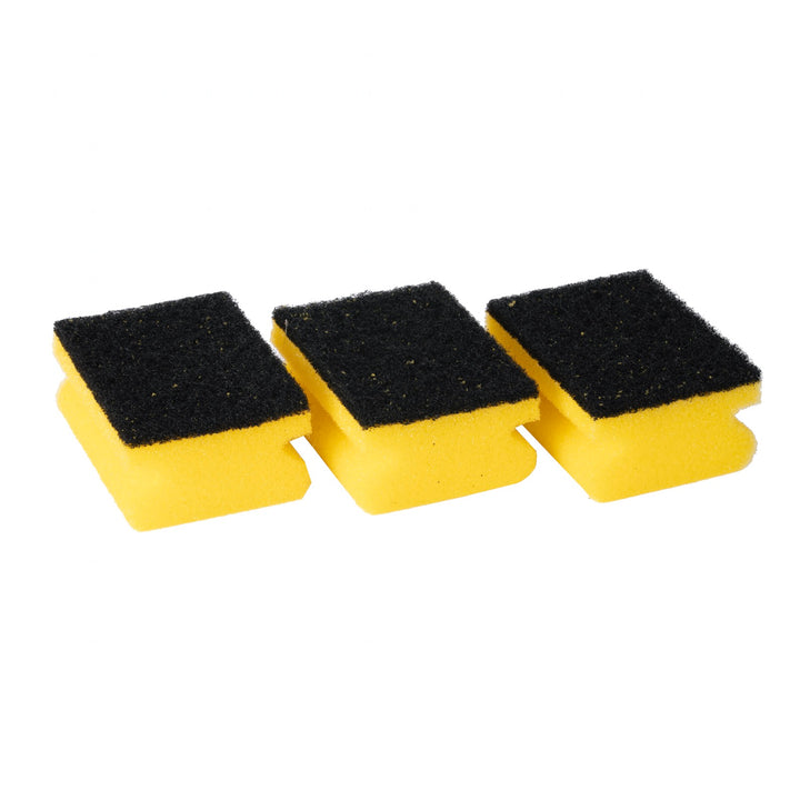 Sponge Scourer with Handgrip 3Pcs